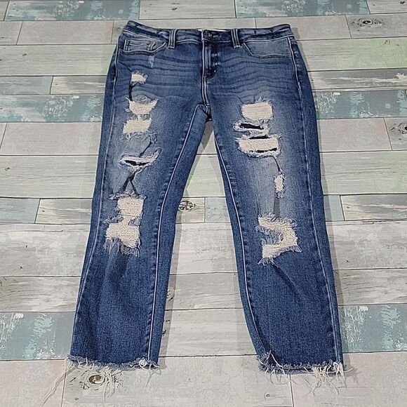 Kancan Signature Buckle Exclusive Jeans sz 27 - Picture 1 of 5